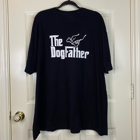 The Dog Father God Father Title Graphic Parody Tee 3XL - Picture 2 of 5